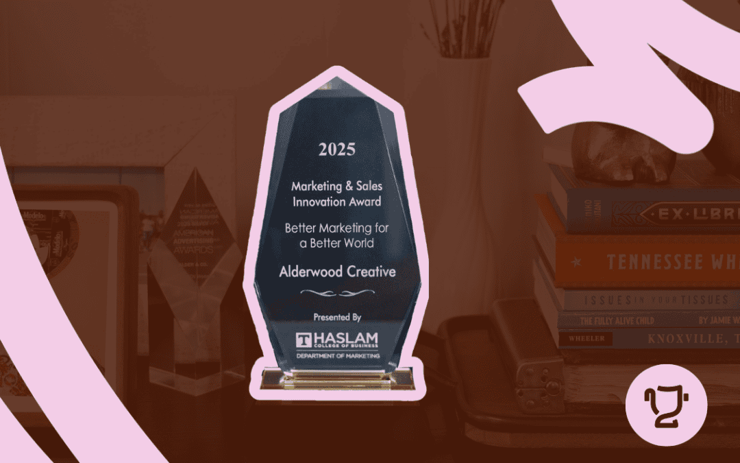 Alderwood Creative Wins “Better Marketing for a Better World” Award at 2025 Marketing & Sales Innovation Conference
